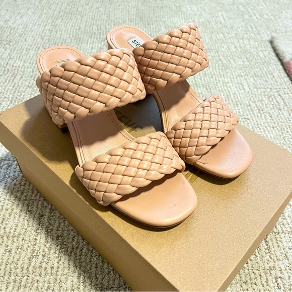 Steve Madden Braided Daphnee Heel Sandal - Picture 2 of 8